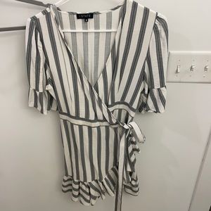 1 STATE wrap dress - size 8